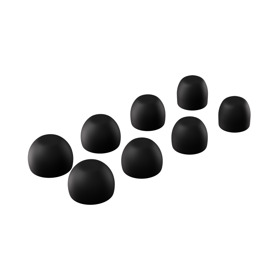 Loop Quiet™ 2 Ear Tips - Black (Mixed Sizes)